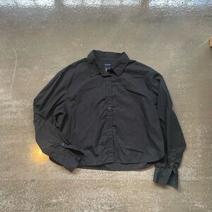 Cropped GAP classic button up